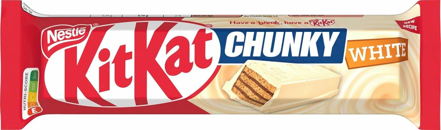Батончик KitKat Chunky White 40гр Англия