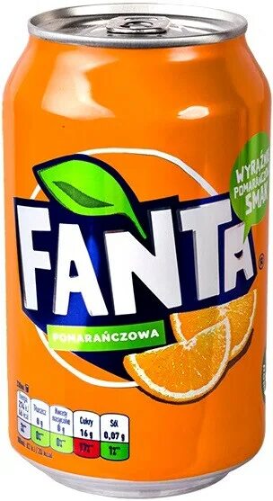 Напиток газ Fanta Оранж 330мл Иордания