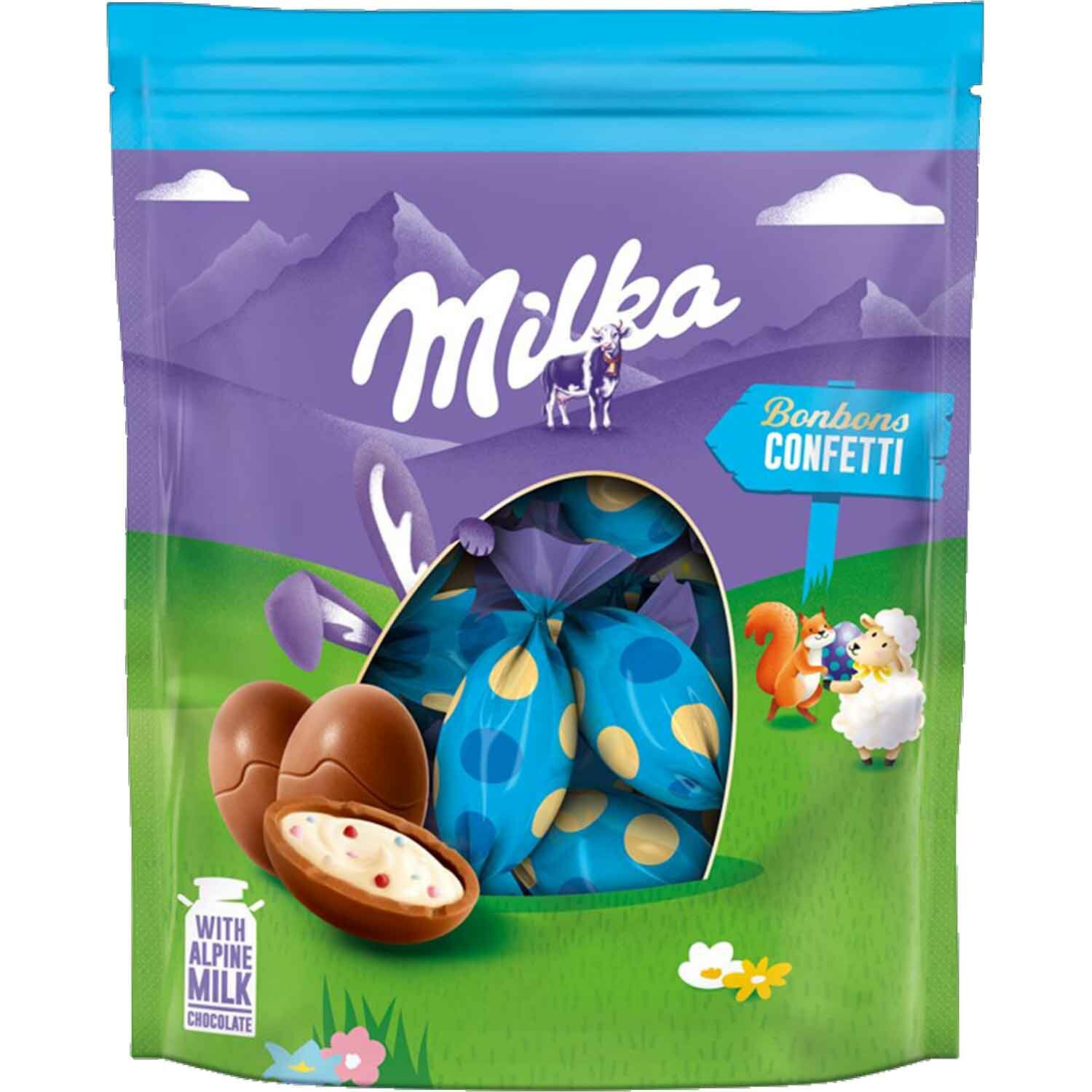 Конфеты шоколадные Milka Bonbons 86гр