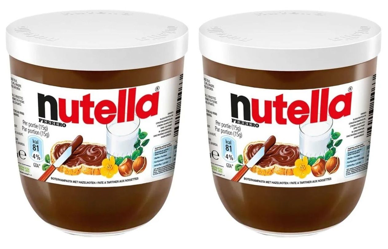 Шок.паста nutella 200гр стекло Польша