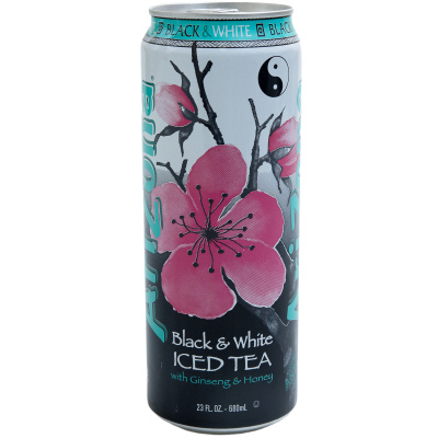 Напиток AriZone Black & White lced Tea 650мл