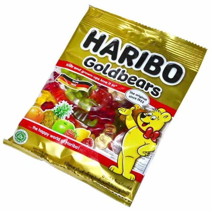 Мармелад Haribo Goldbears 80 гр. Турция