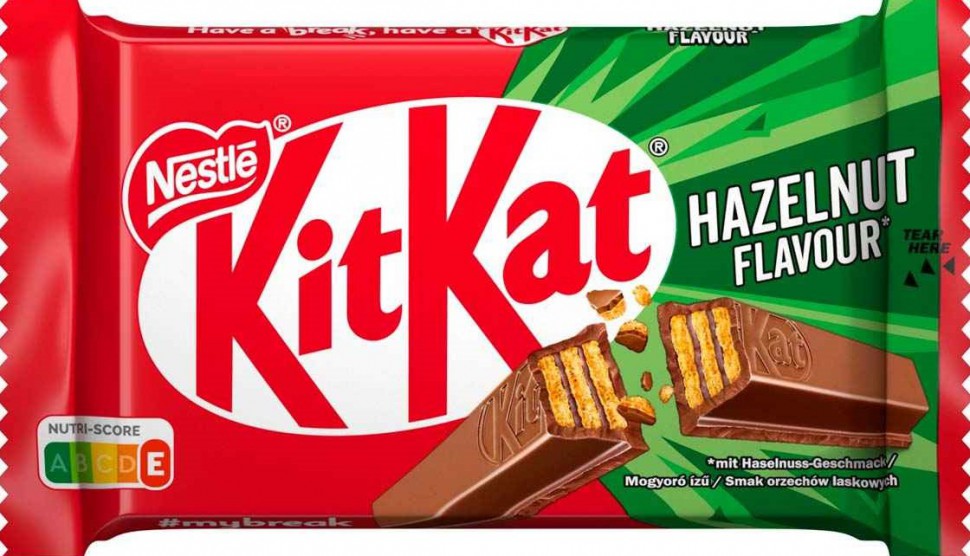 Батончик KitKat 4 Fingers Фундук 41,5г Болгария