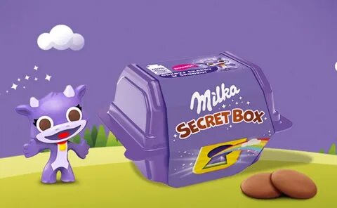Milka SECRET BOX шоколад и игрушка 14,4гр