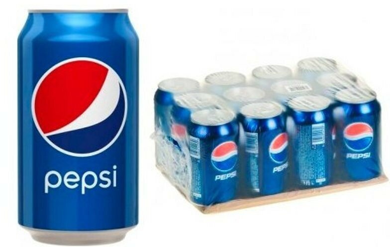 Напиток газ Pepsi 0.33 синий