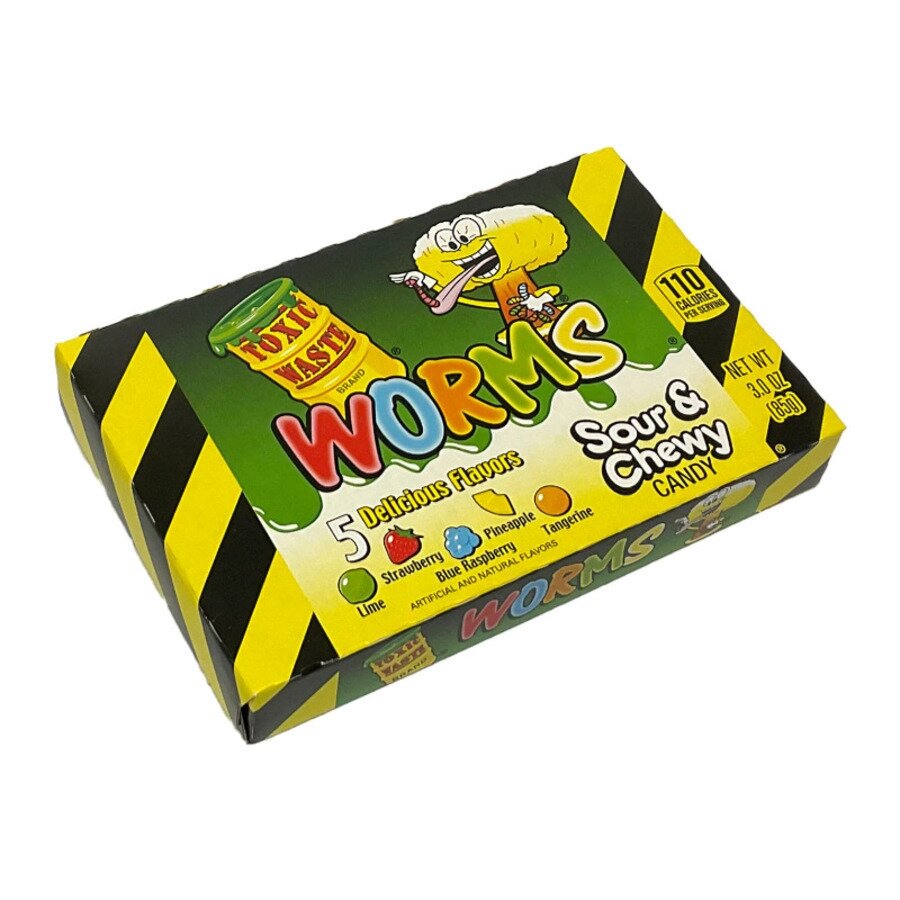  Мармелад TOXIC WORMS 85 гр.