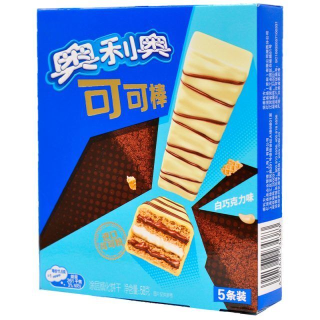 Вафельный батончик OREO White Chocolate Wafer Bar 58гр