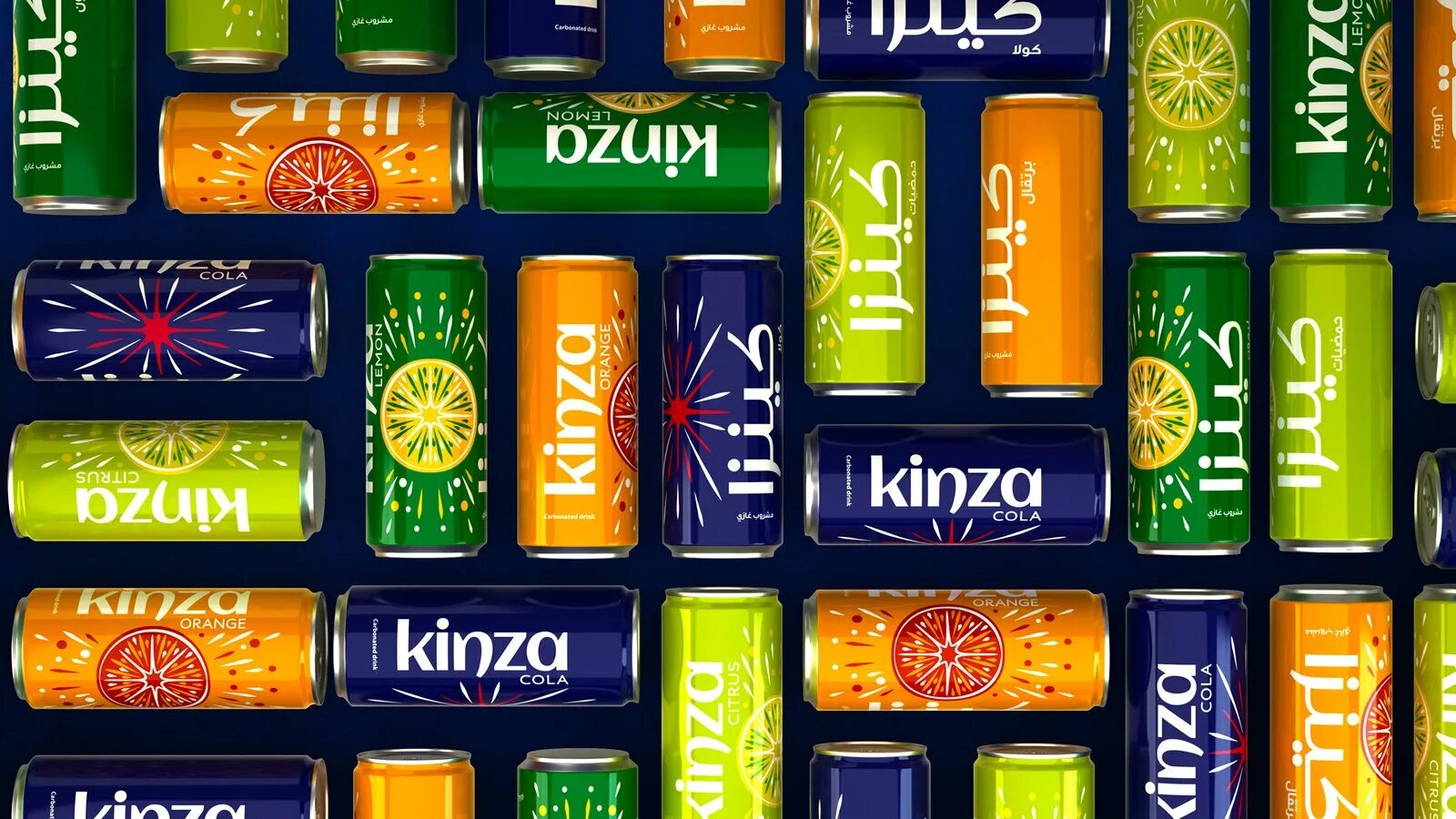 Напиток газированный Kinza в асс