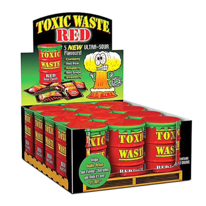 Леденцы TOXIC Wastle Red Drum 42гр США