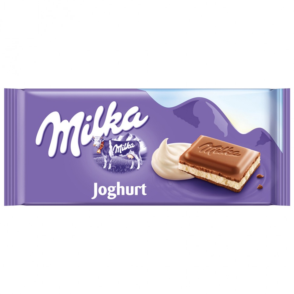 Шоколад Milka Joghurt Польша 100гр