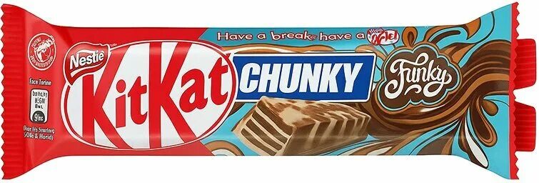 Батончик KitKat CHUNKY FUNKY 40гр Германия