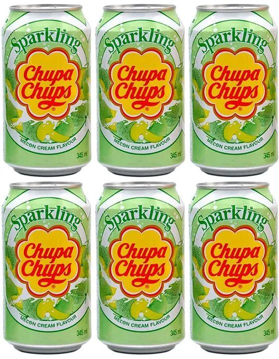 напиток газ Chupa Chups MELON & CREAM 0,345 Корея