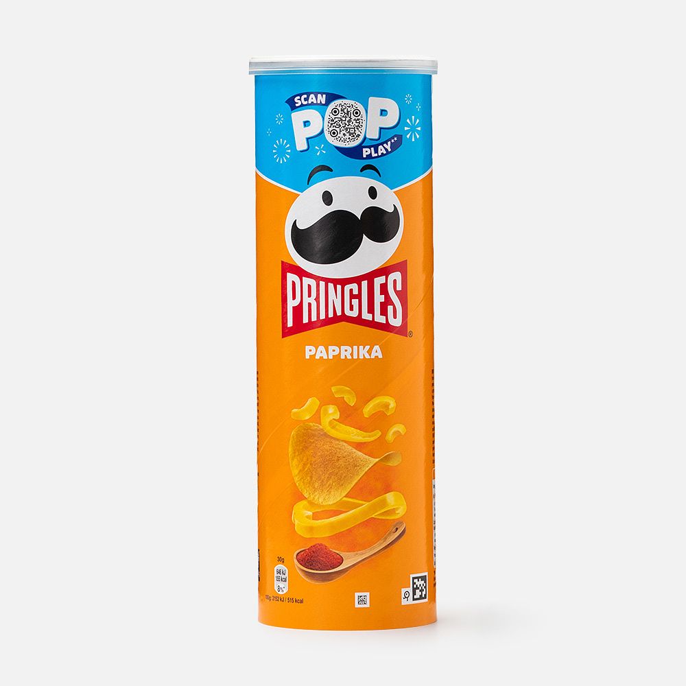 Чипсы PRINGLES Paprika 165гр Европа