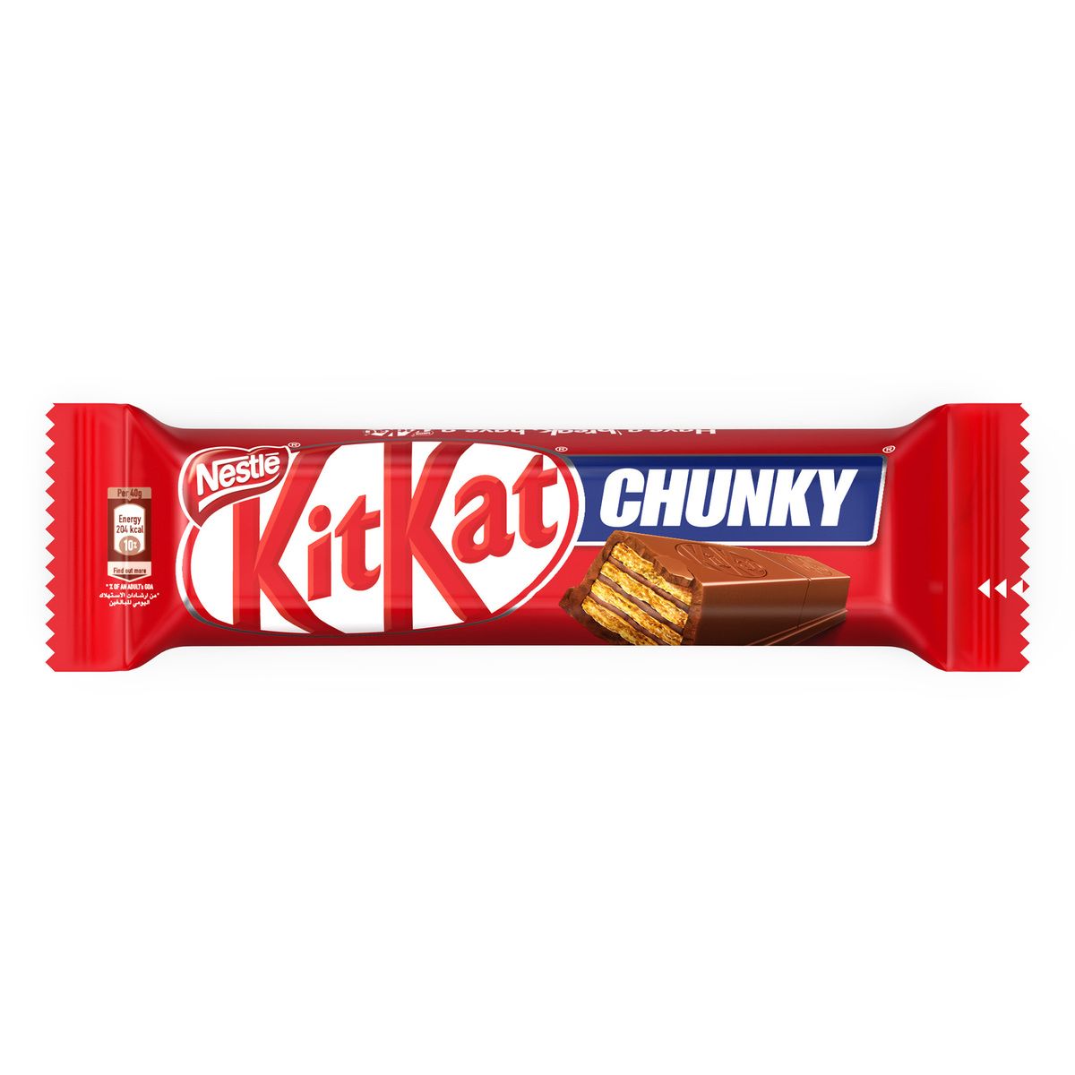 Шоколадный батончик KitKat Chunky в молочном шоколаде 40гр