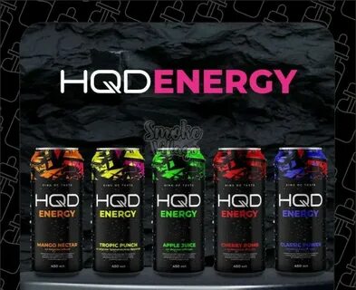 Энергетический напиток HQD Energy в асс.450ml