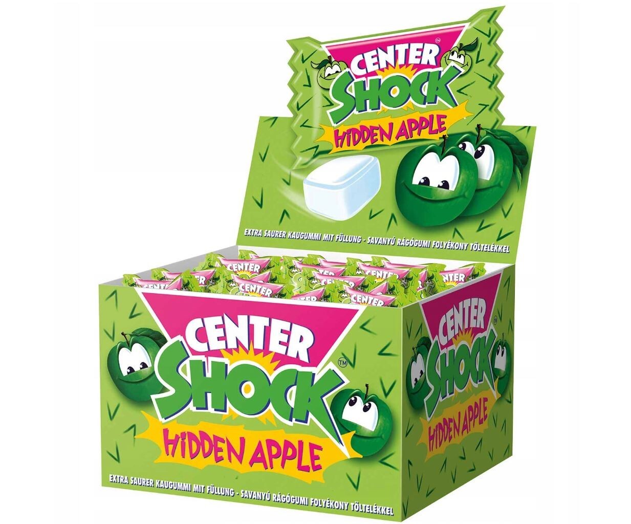 Center Shock Apple (Жев.резинка Шок Яблоко) 4гр