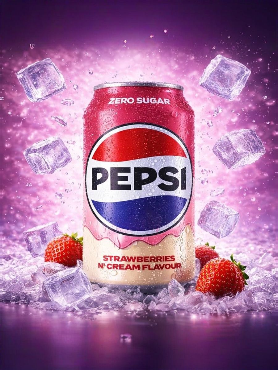 Напиток газ. PEPSI Strawberries 330мл