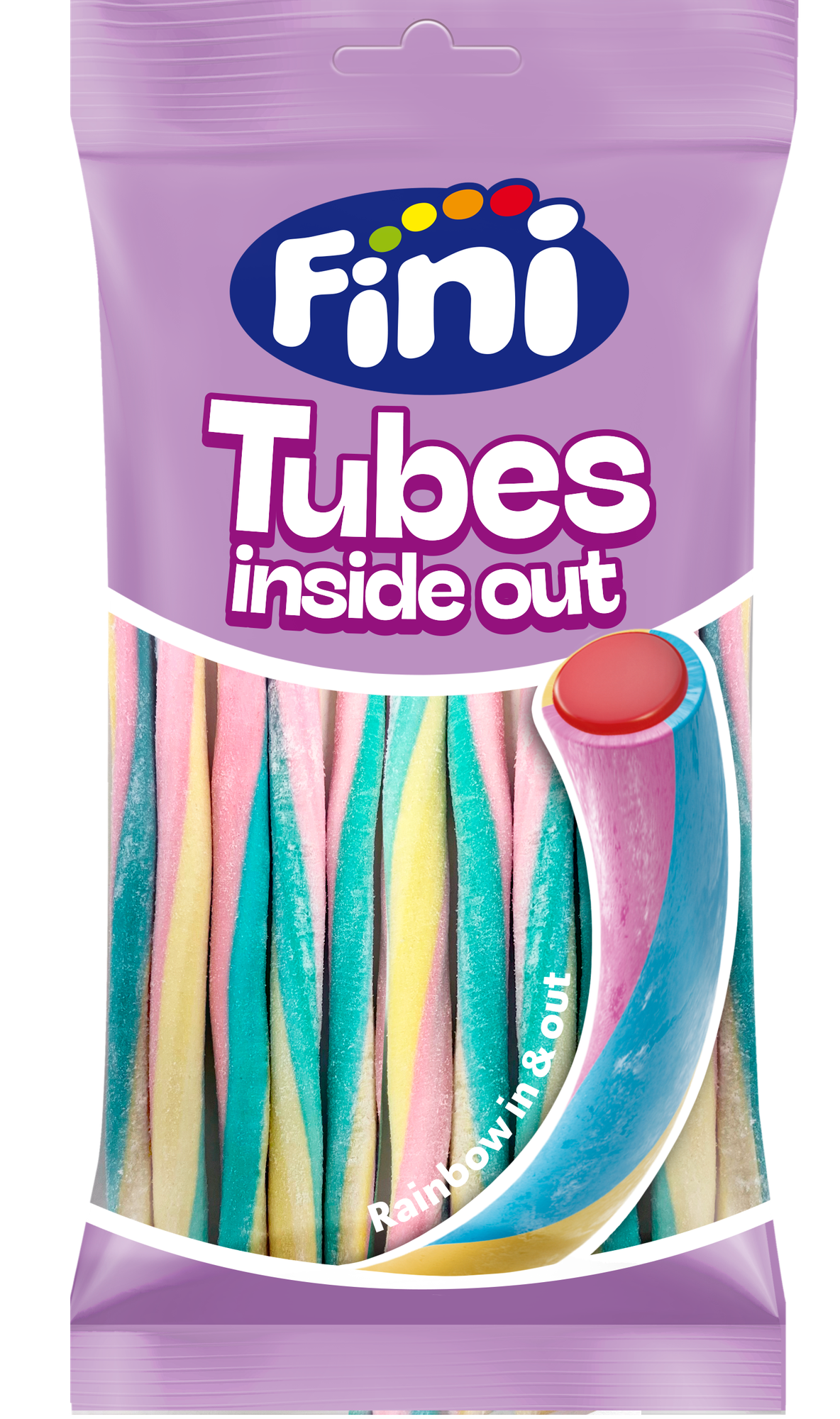Мармелад FINI Tubes Creamy (Йогурт/Лес.Ягоды) 80гр Испания