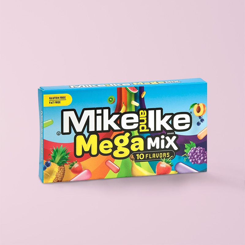 Конфеты Mike and lke Mega Mix 120гр в асс.