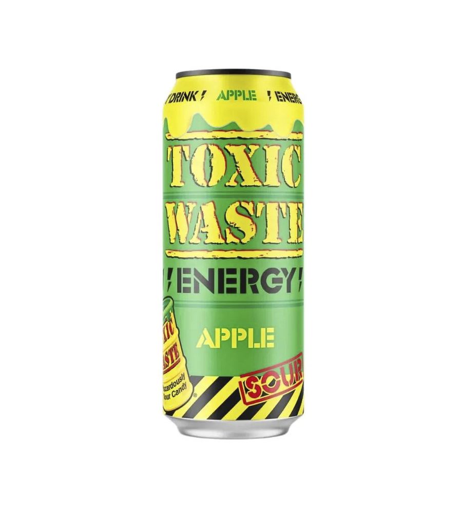 Напиток энерг. Toxic Waste Sour Apple Яблоко кислое 500мл