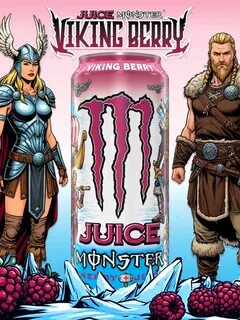 Энергетик Монстр Viking Berry Juice 473мл США