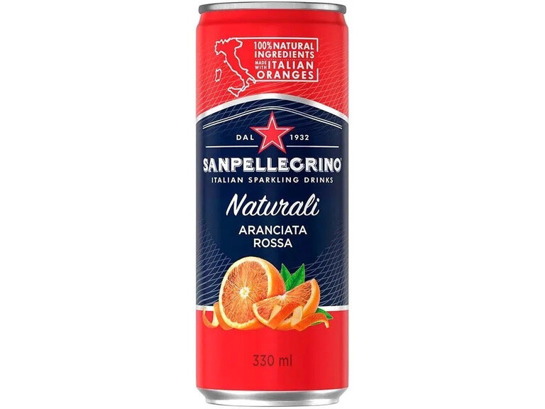 напиток газ SANPELLEGRINO красный апельсин 0,330