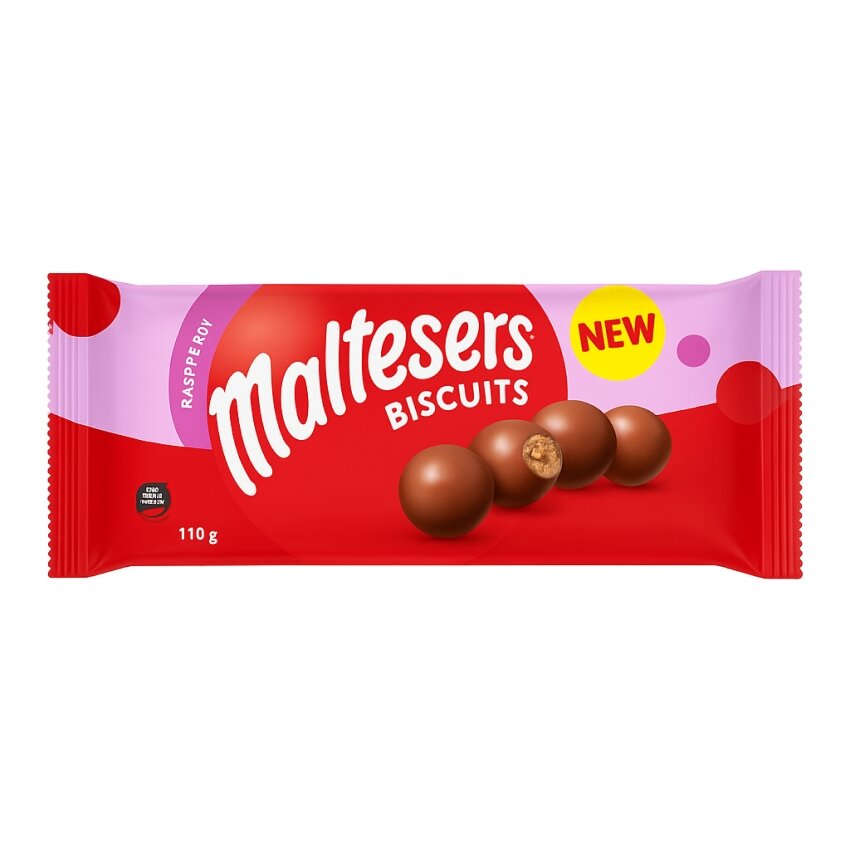 Печенье Maltesers Малина 110гр 
