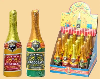 Фигурка Шоколадная Шампанское 40 гр.