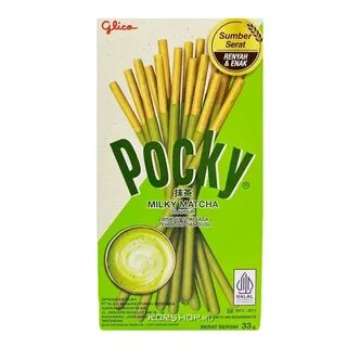 Печенье Pocky Green Tea ( Milky Matcha) 33гр Индонезия