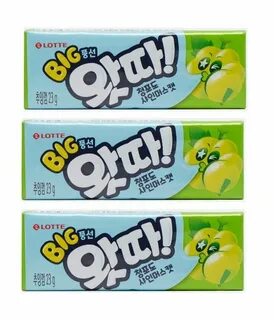 Жев.рез. LOTTE WHATTA GREEN GRAPE 23гр Корея