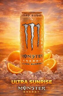 Энергетик Монстр Ultra Sunrise 473мл Америка
