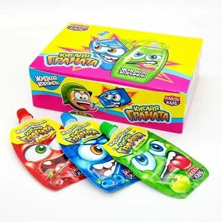 Жидкая карамель Кислая граната 20гр