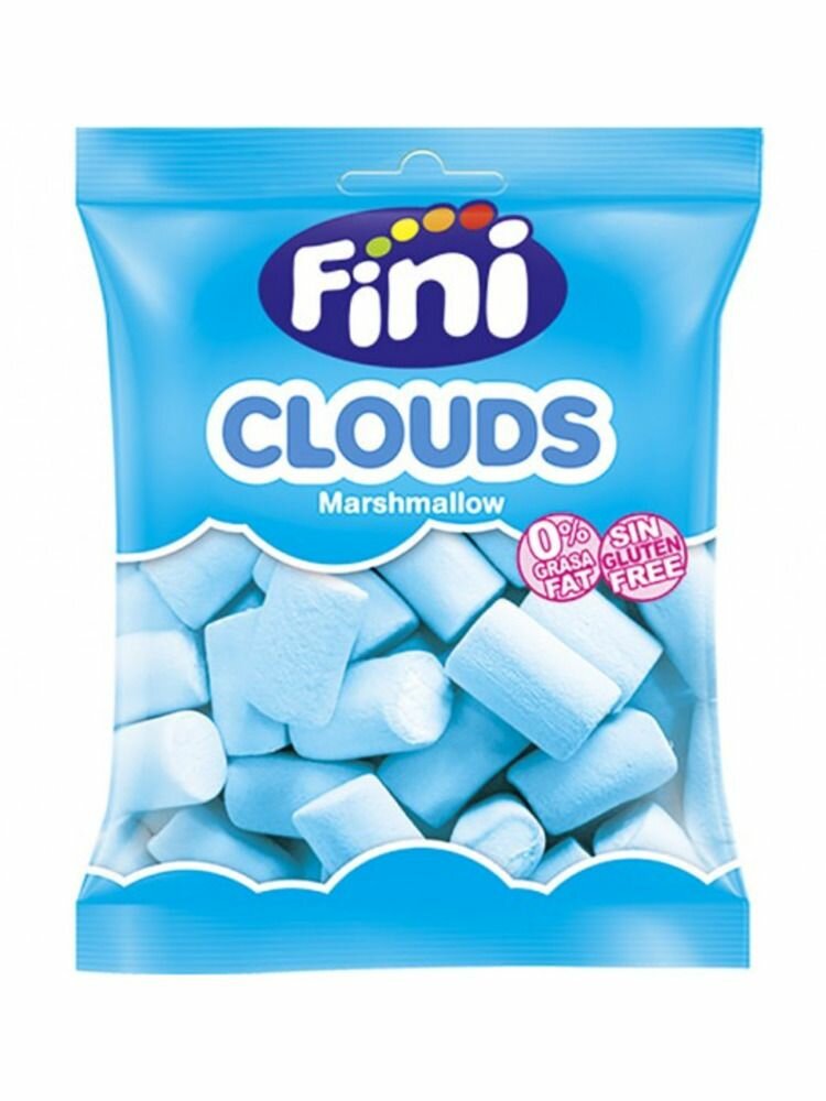Маршмеллоу FINI Happy Blue (Палочки Бело-Голуб.) 80гр Испания