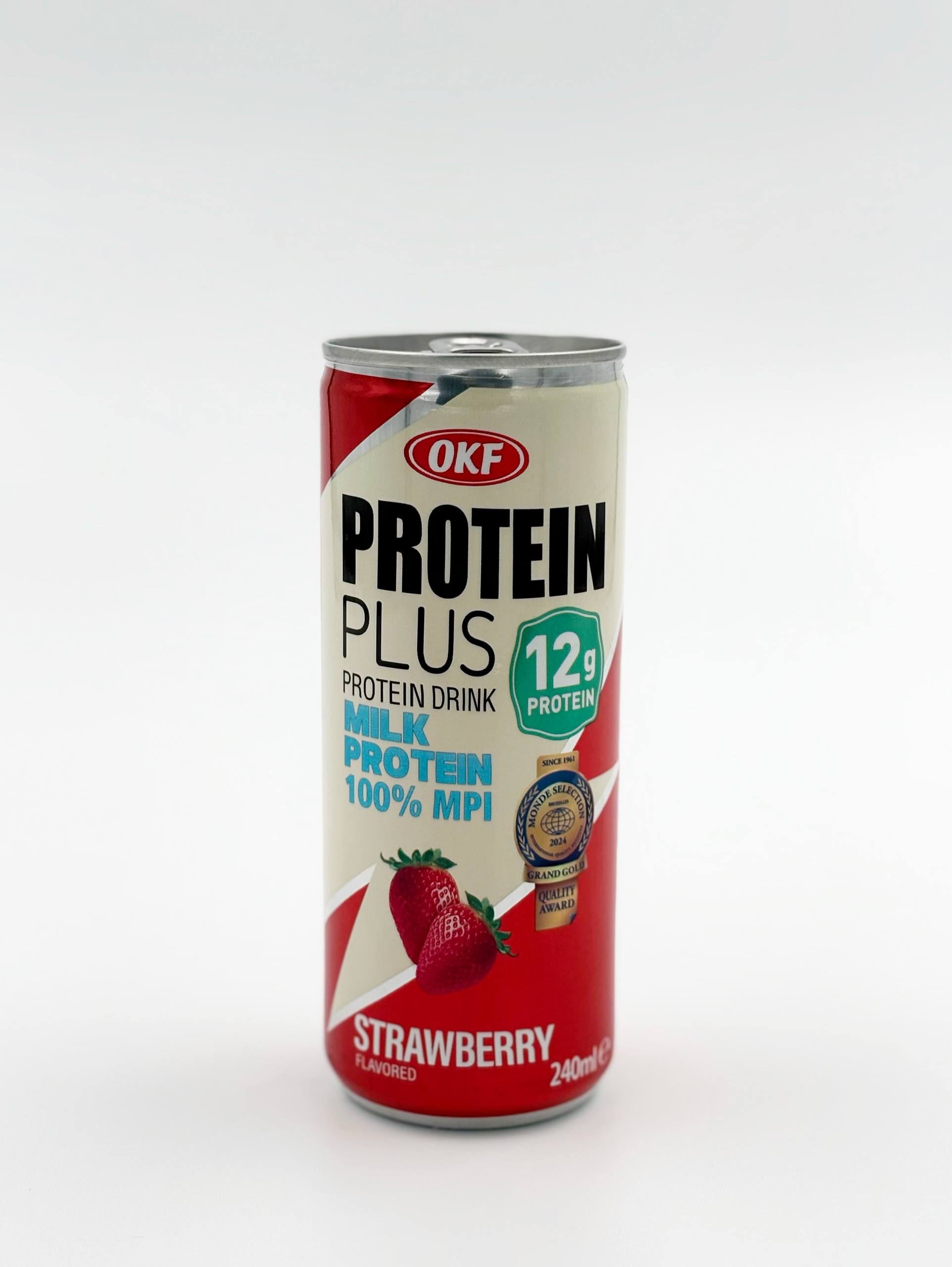Напиток OKF Protein Plus Strawberry 240мл