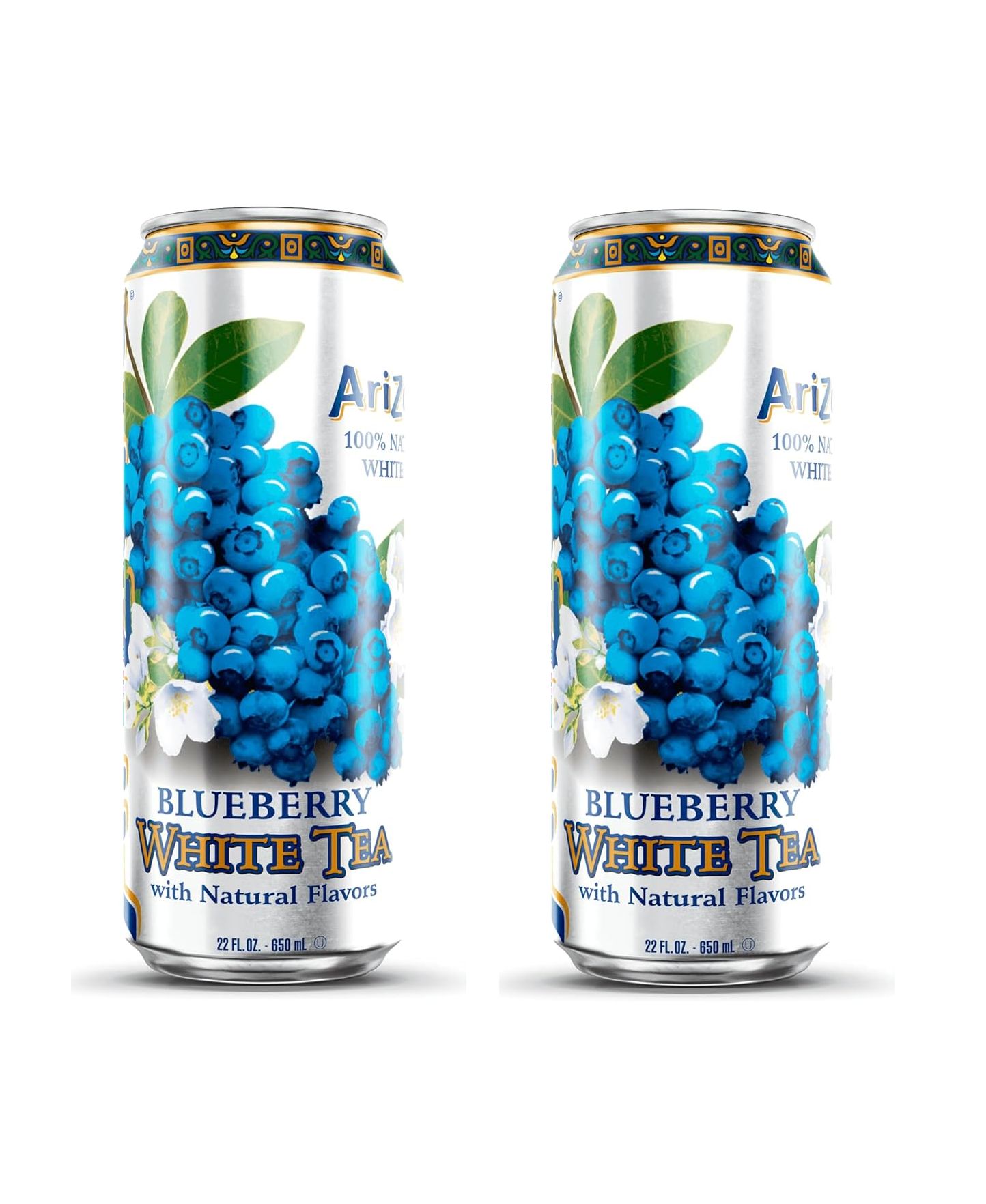Напиток Arizona Blueberry White Tea 650мл США