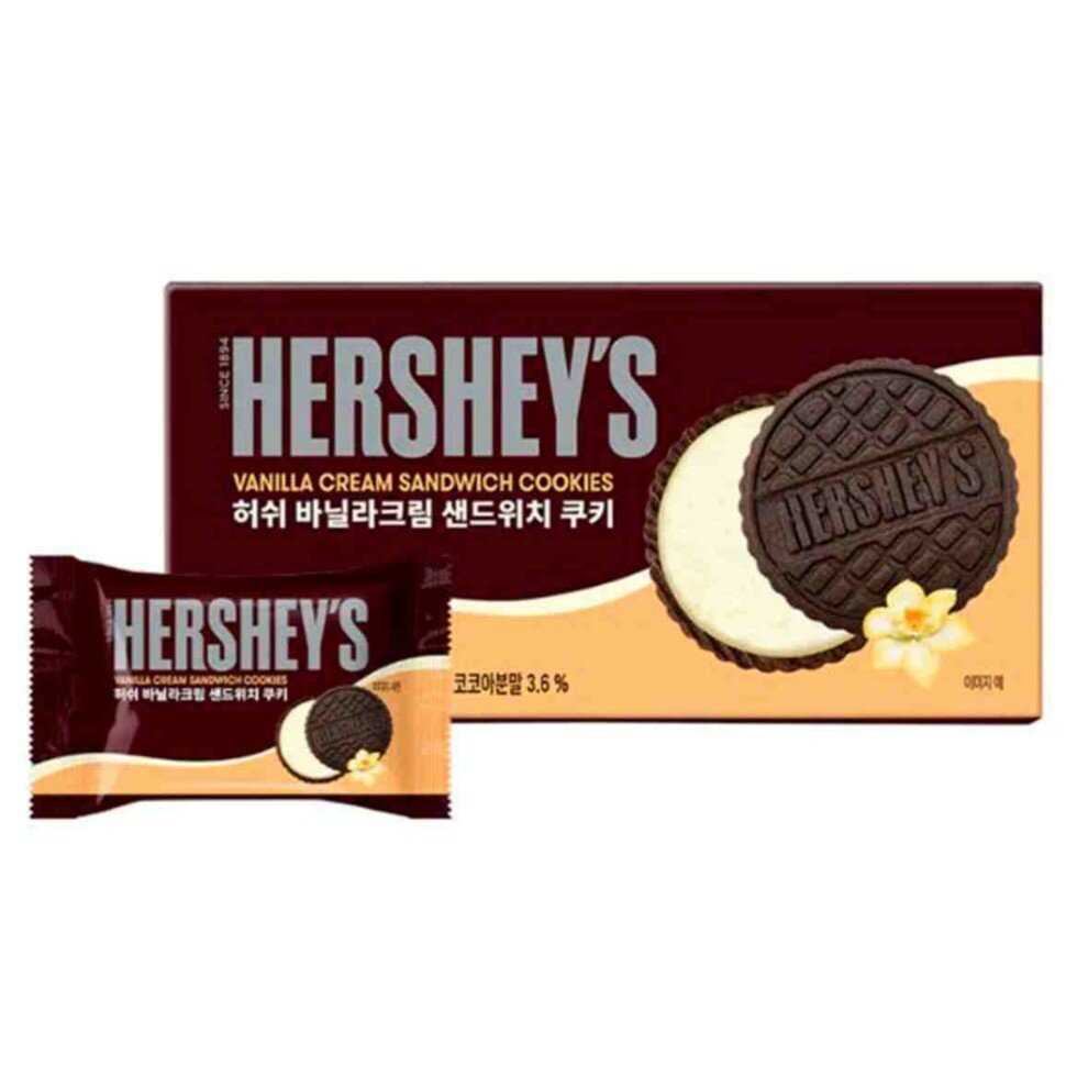 Печенье Hershey`s Sandwich ванилла 75гр Корея