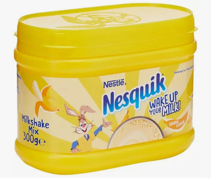 Молочный коктейль со вкусом банана Nesquik 300 гр. Германия