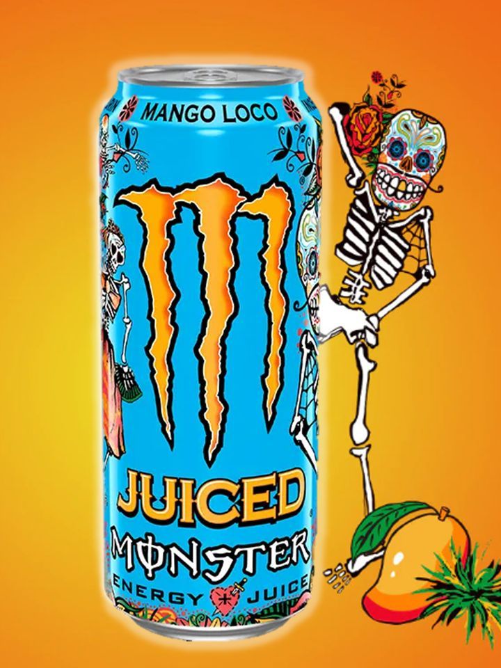 Энерг.напиток  MONSTER MANGO LOCO ENERGY+JUICE 0.5л