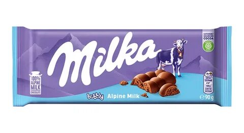 Шоколад Milka Luflee Alpenmilch Польша 90гр