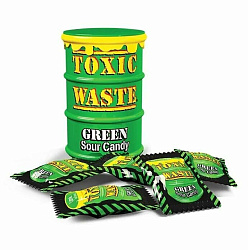 Леденцы TOXIC Wastle Green Drum 42гр США