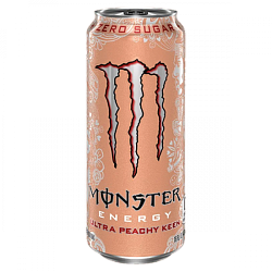 Энерг.напиток  MONSTER ENERGY ULTRA PEACHY KEEN 0.5л