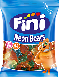 Мармелад FINI Neon Bears (Неоновые Мишки) 90гр Испания