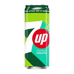 Газ.напиток 7UP Mojito 330мл ж/б США