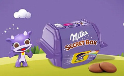 Milka SECRET BOX шоколад и игрушка 14,4гр