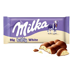 Шоколад Milka Bubbly White  Польша 95гр