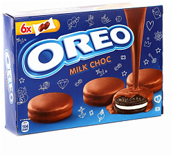 Печенье OREO В Молочном Шоколаде(ENROBED) 246гр (Германия)
