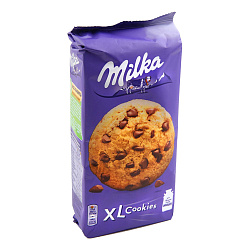 Печенье бисквитное Milka COOCIES XL 184 гр