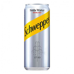 Напиток Schweppes Soda Water 330МЛ