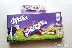 Шоколад Milka Milkinis 43.гр Бельгия