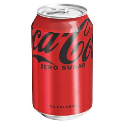 напиток газ Coca Cola Zero 0,33